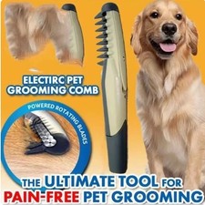 Electric Pet Dog Care Comb Cat Hair Trimmer knot Removal Tools Groom Body Paws
