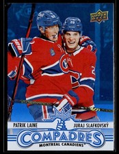 2025-26 Upper Deck Series 1 Compadres #CM-8 Laine Slafkovsky