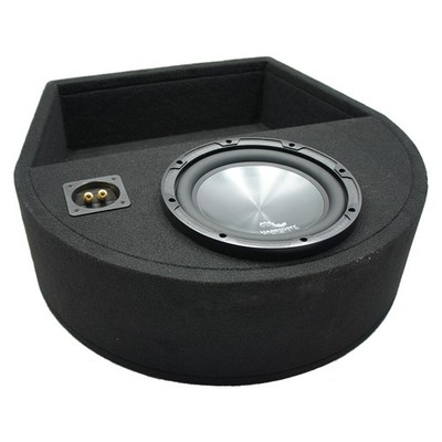 Universal Replacement Spare Tire Well Harmony HA-R104 Single 10 Sub Box 2 Ohm