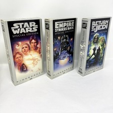 Star Wars Trilogy Special Edition VHS Widescreen THX 1997 Box Set