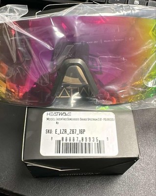 Lazer Face Sunglasses: Savage Spectrum Z.87 POLARIZED / No