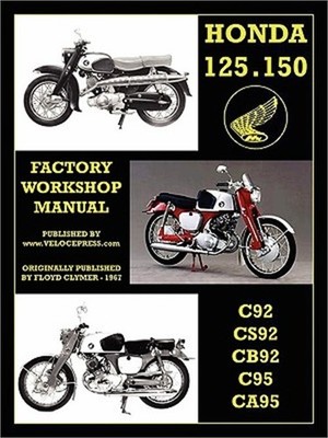 Honda Motorcycles Workshop Manual 125-150 Twins 1959-1966 (Paperback or Softback