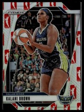 2024 Panini Prizm WNBA #29 Kalani Brown WNBA Logo Prizms