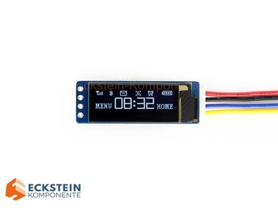 WaveShare 0.91inch OLED Display Module 128x32 for Arduino/ Raspberry Pi
