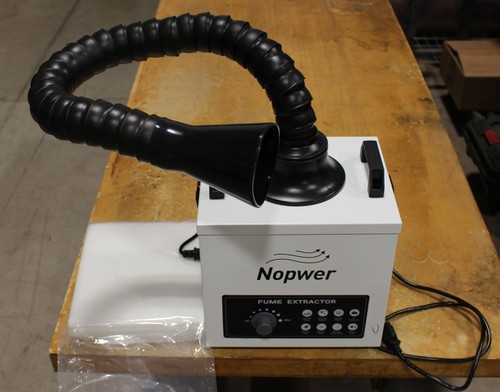 100W Soldering Smoke Extractor with 3-Stage Filters