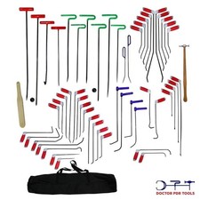 53 Pcs Paintless Dent Repair Steel Rod Set