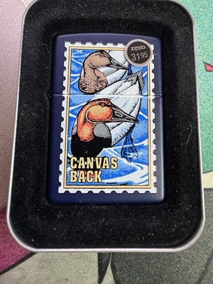 ZIPPO CANVAS BACK LIGHTER 2000