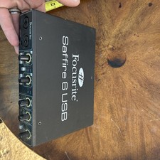 Focusrite Saffire 6 USB 2  In/4  Out Interface   USB  Powered, 2 Preamps, MIDI
