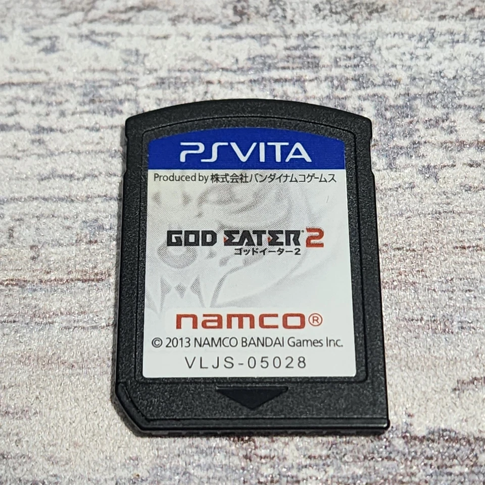God Eater 2 Sony PS Vita Japan Game Card Bandai Namco Tested Region Free - Image 3 of 3
