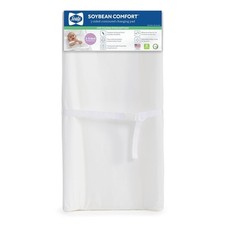 Sealy Baby Soybean Comfort Waterproof 3-Sided Changing Pad White, 32 x 16'