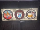 Vintage Old Style Beer Light Sign Beer Barrel Sign 60s 36.25x12.75