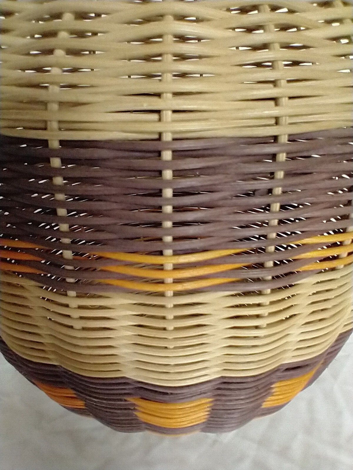 Vintage Cherokee made Honeysuckle basket eBay