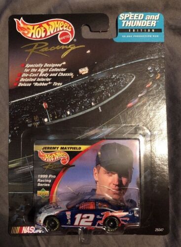 "Hot Wheels Racing Speed and Thunder Edition 1999 ""Jeremy Mayfield""" - Imagen 1 de 7