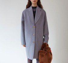 $1150 Acne Studios Landi Oversized Notch Lape...