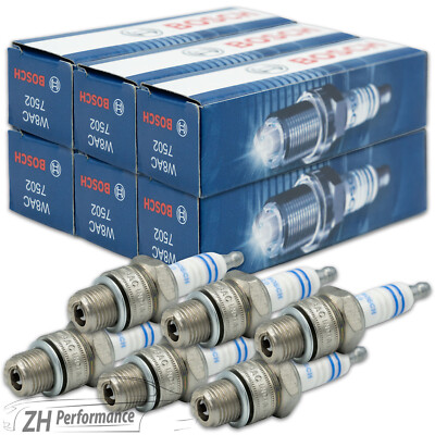 6x BOSCH W8AC Zündkerze 0 241 229 612 für KTM Puch Maxi Peugeot Motorrad