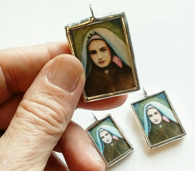 Bernadette of Lourdes Pendant