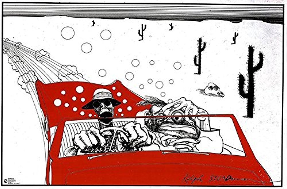 Curse of Lono Ralph Steadman Art Poster 36x24 Poster Service