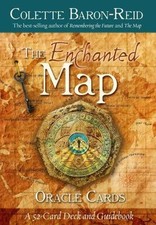 Enchanted Map Oracle Cards, Cards by Baron-Reid, Colette, Like New Used, Free...