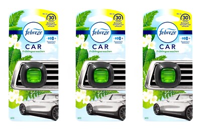 Febreze Car Frühlingserwachen Lufterfrischer , 3x2ml EAN8001090245014