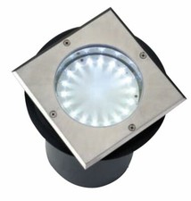 LED Decorative Outdoor Garden or Walk / Drive-Over Recessed Ground Light IP65