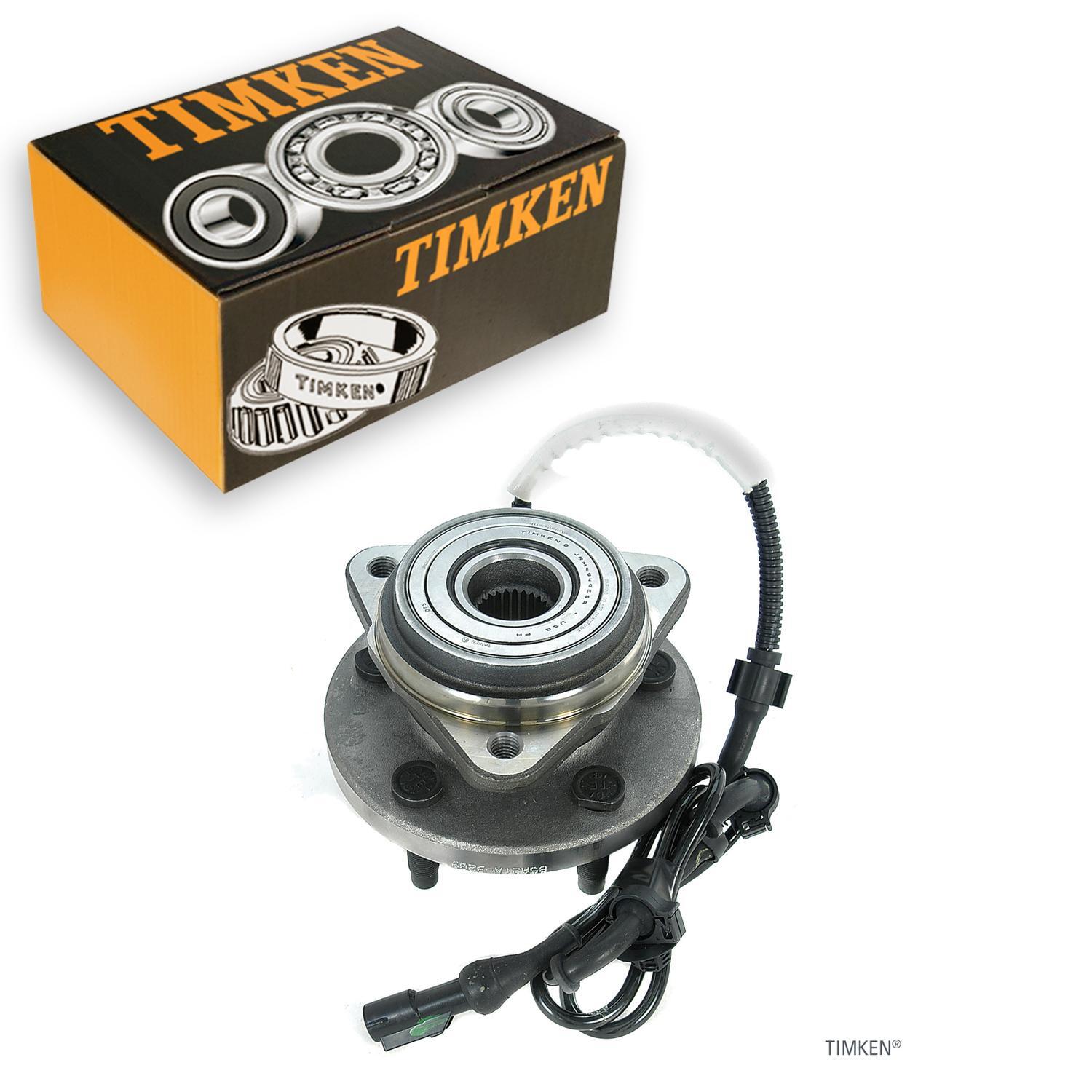 Timken Front Wheel Bearing and Hub Assembly for 2003-2009 Mazda B4000 4WD