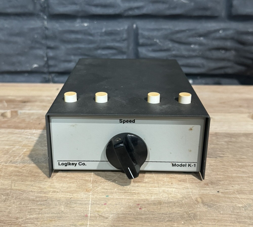 Logikey Co K-1 Ham Radio Morse Code CW Memory Keyer FOR PARTS OR REPAIR
