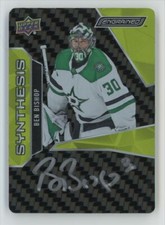2019-20 UD Engrained Synthesis Carbon Fiber Autographs Ben Bishop Auto Dallas