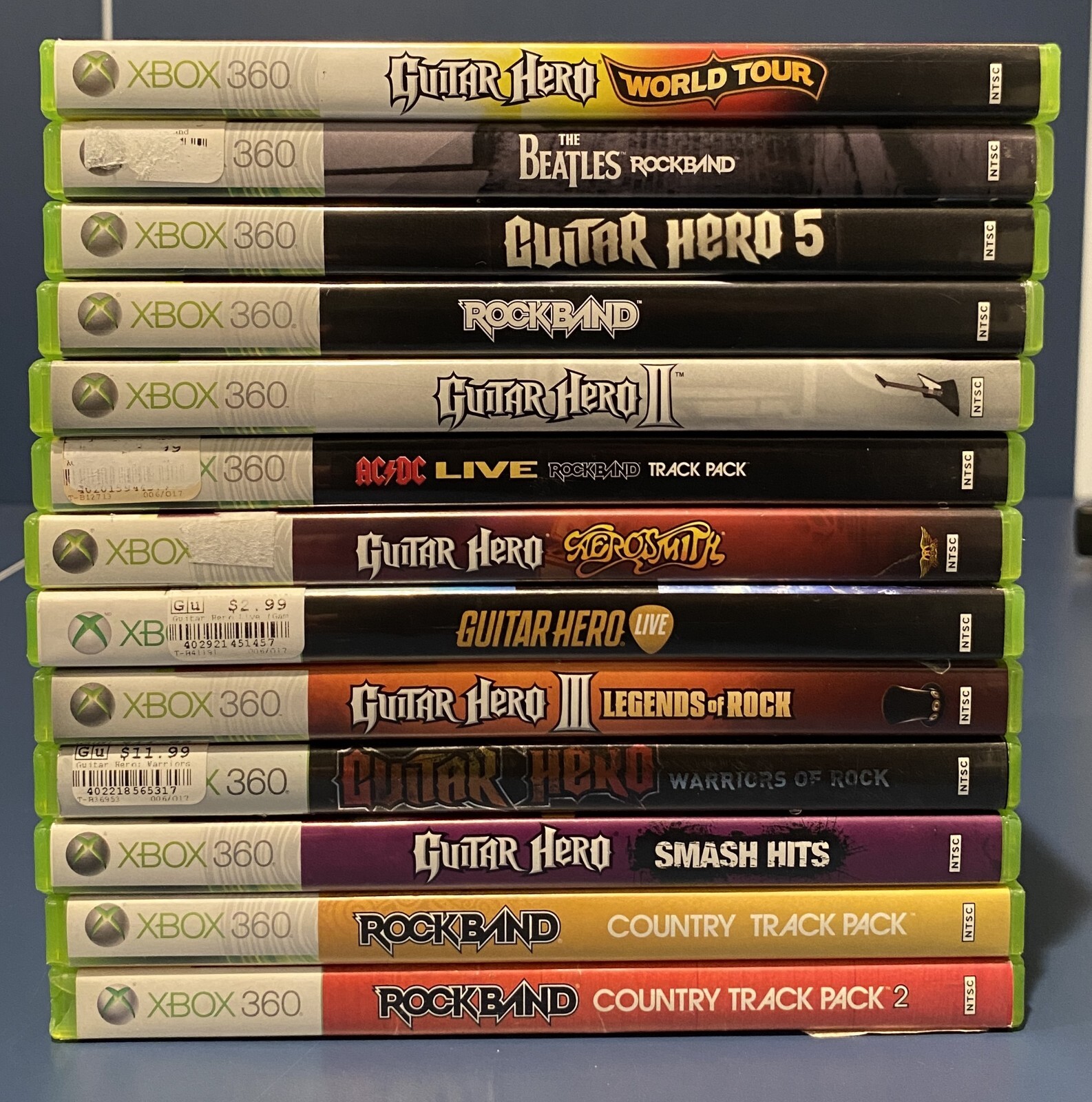 Ultimate Guitar Hero bundle Xbox 360 Rock Band 95055 XPlorer eBay