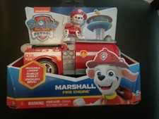 PAW Patrol MARSHALL FIRE ENGINE TRUCK and MARSHALL FIGURE 
