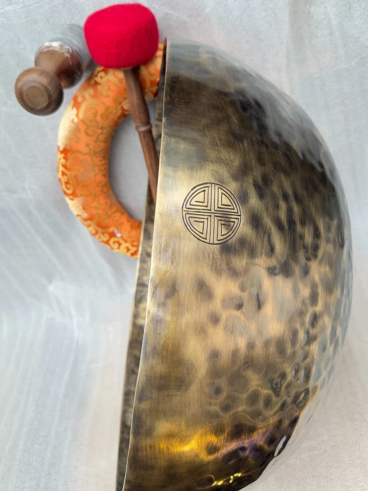 5 inches to 24 inches FULL MOON Extra Large Tibetan Singing Bowl-Best quality - Image 4 of 4