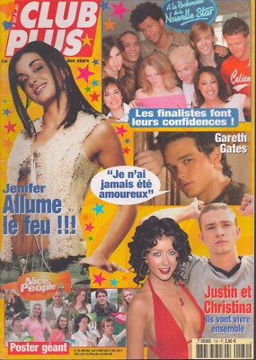 CLUB PLUS Christina Aguilera Justin Timberlake Ricky Martin Gareth Gates Billy C