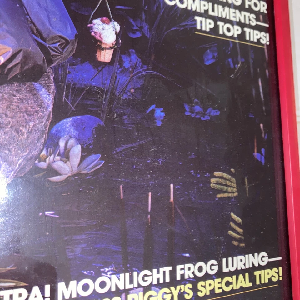 Portada de revista Miss Piggy imitación campo y corriente enmarcada de colección The Muppets Kermit Foto 4 de 4