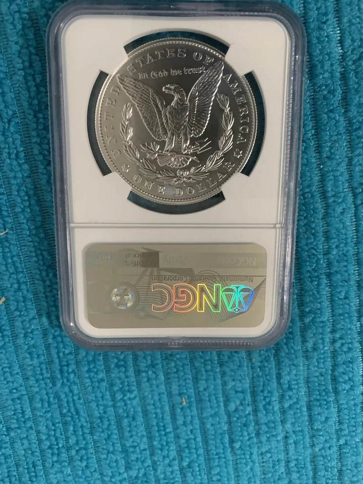 2021-S MORGAN  SILVER $ 100th ANNIVERSARY NGC MS70 GREYSHEET LABEL     (RARE💎) - Image 3 of 3