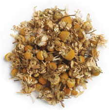 Frontier Co-Op Organic German Whole Chamomile Flowers, 1-Pound Bulk Bag, Makes R