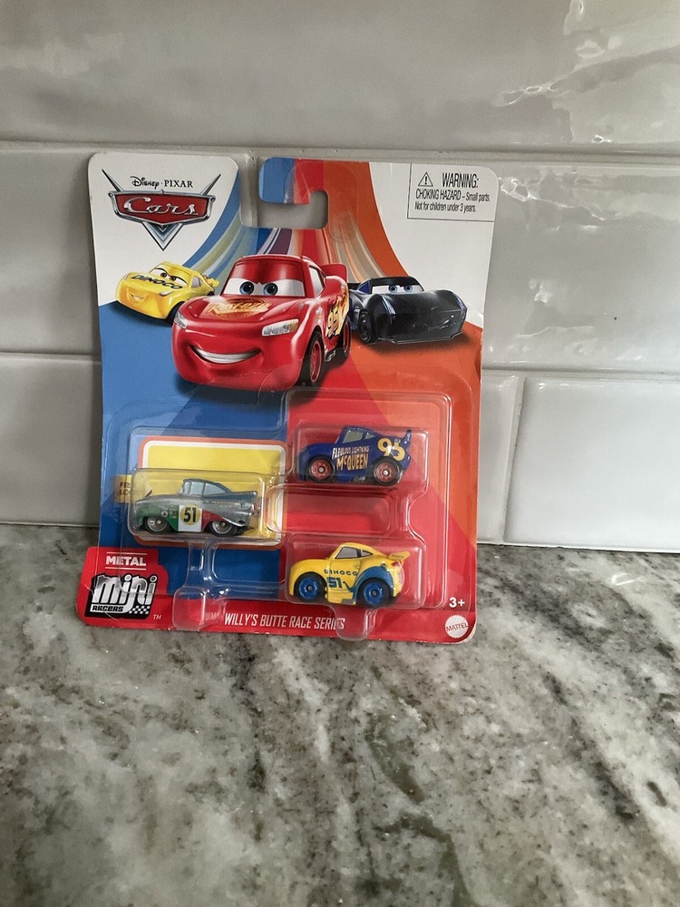 Disney Pixar Cars Diecast Mini Racers SALUDOS RAMONE, CRUZ & FABULOUS McQUEEN