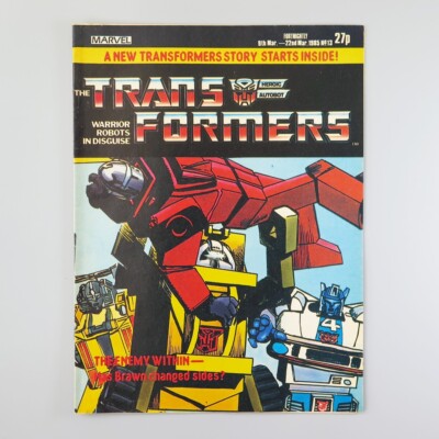 Marvel Transformers Issue #13 / No.13 Comic UK 1985 Original