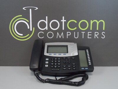 Digium Switchvox D70 VoIP SIP IP Phone 1TELD070LF Black HD Voice Backlit Display