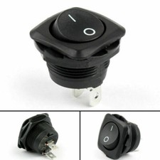 SCI R13-135A Interruttore a bilanciere barca rotondo SPST ON-OFF 2 pin 10A/250V 16A/125V AH