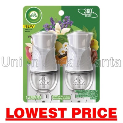 Airwick 360 Scented Oil Warmer (2 warmers) - New - LOWEST PRICE