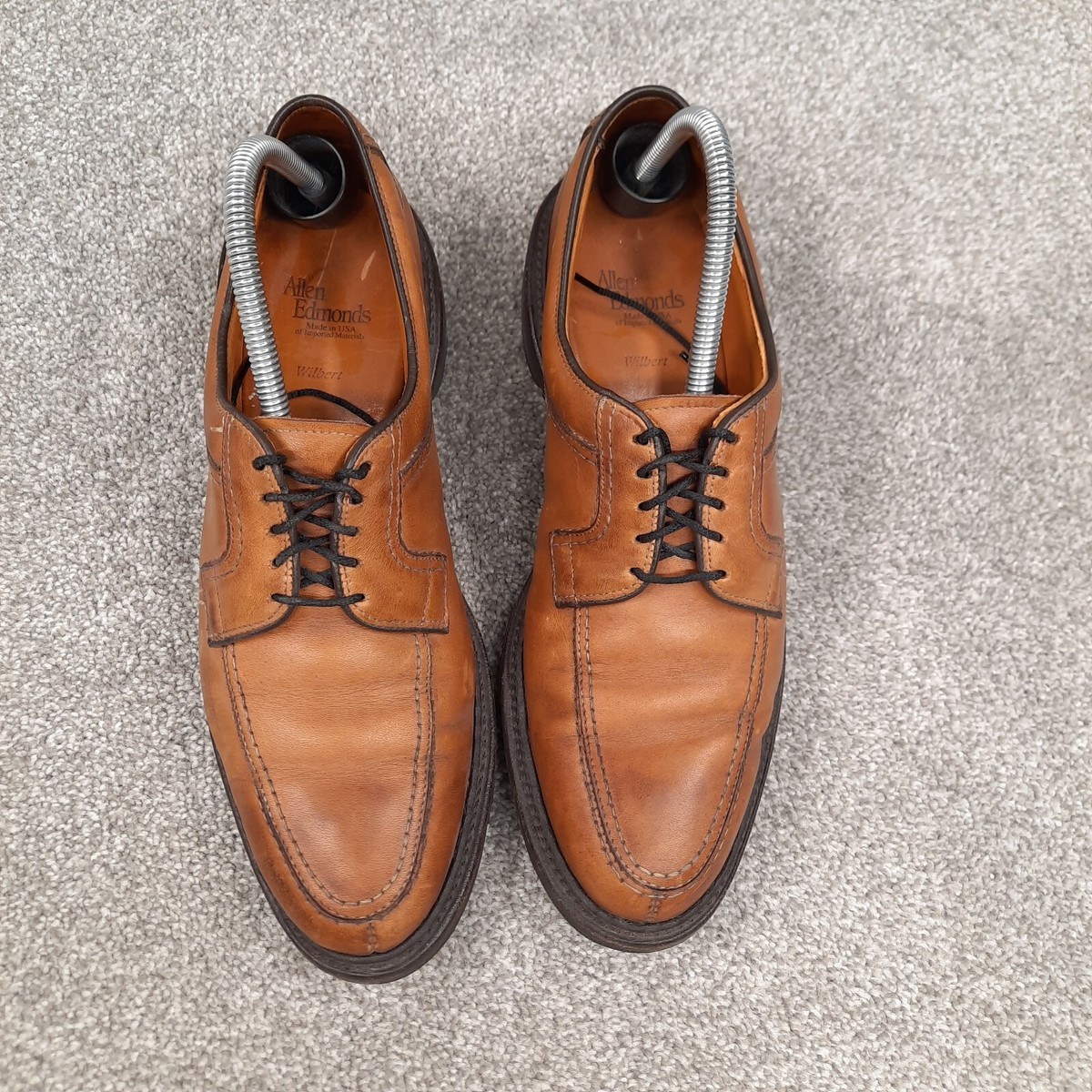 Allen Edmonds Wilbert Dress Shoes Mens Size 9.5 A Brown 