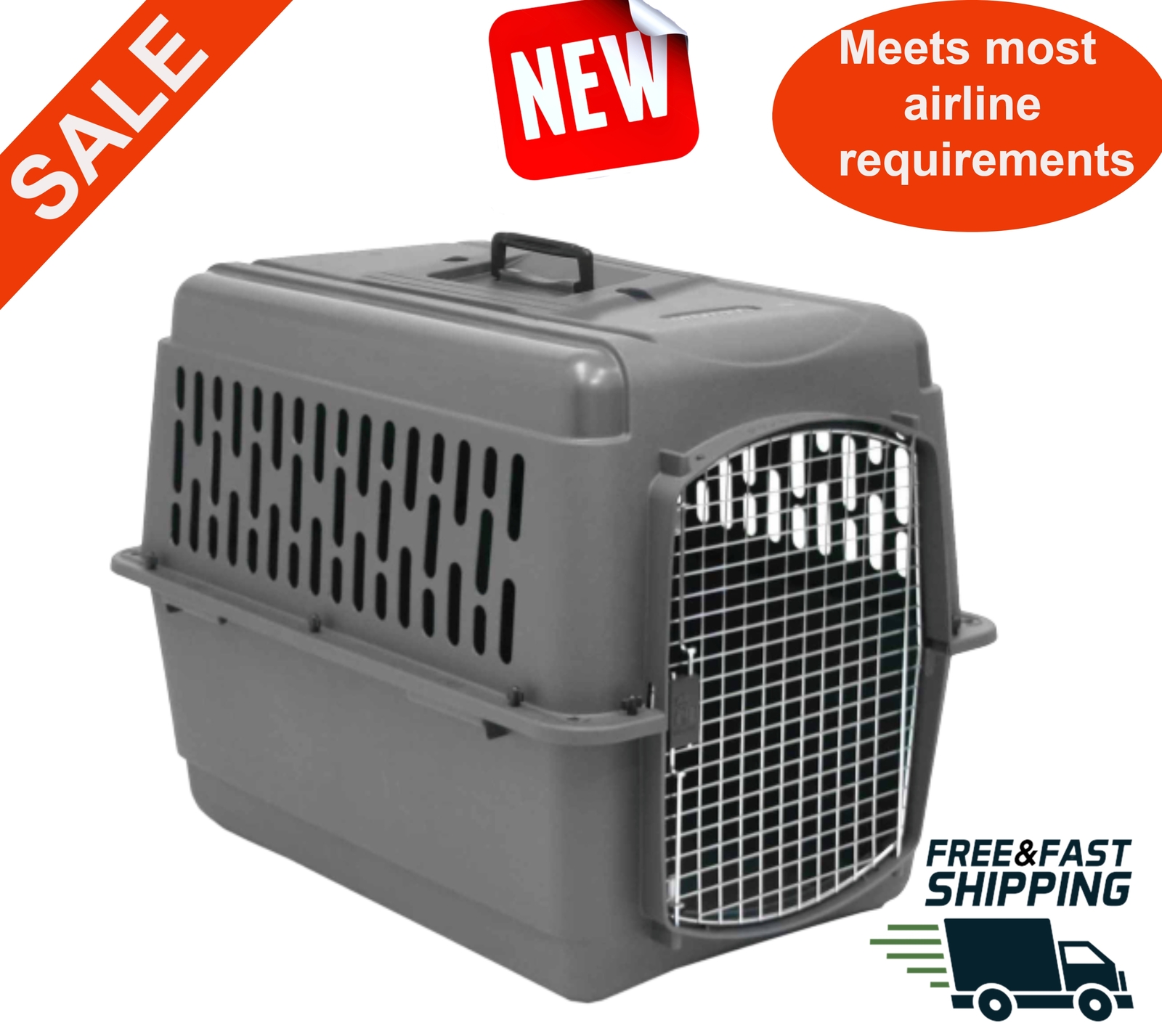 plastic dog crates for cars