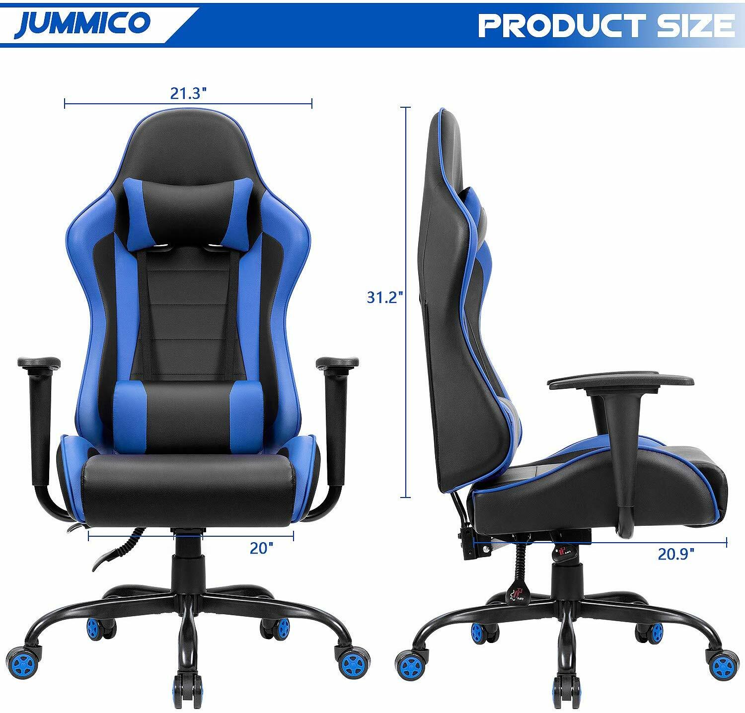 Video Game Chair Cool Comfortable Office Ergonomic Desk Xbox PS4 PC Computer  