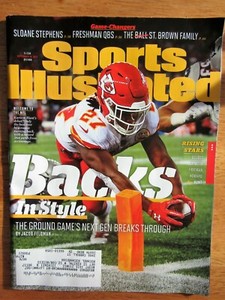 SPORTS ILLUSTRATED MAGAZINE 9-18-17 CHIEF'S KAREEM HUNT