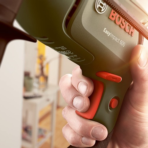 Bosch ElektroBohrhammer EasyImpact 600 (600 W, im Koffer