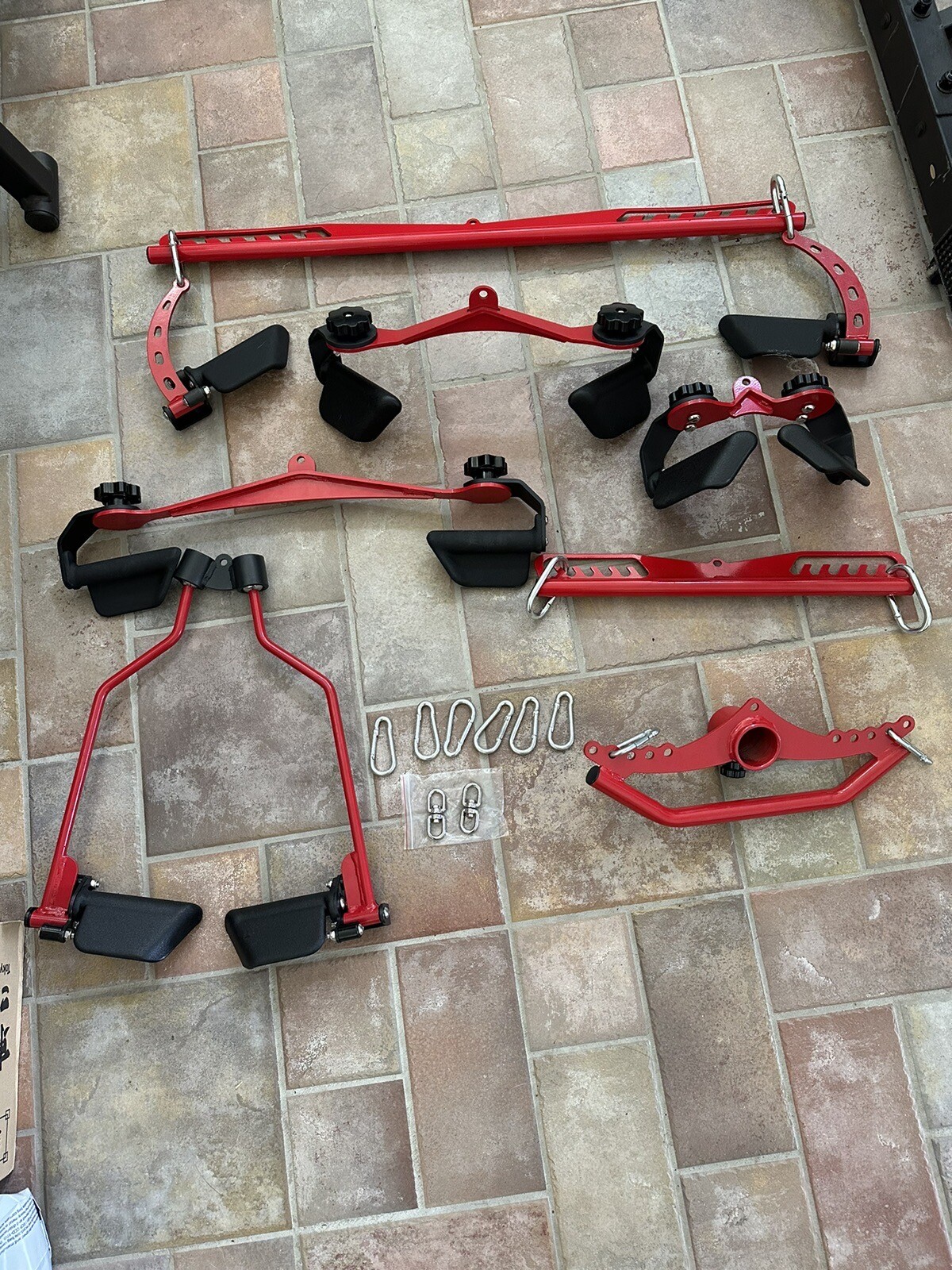 Gym Fitness Lat Pull-down/rowing Bars ,rogue Fitness, Rep, Spreader