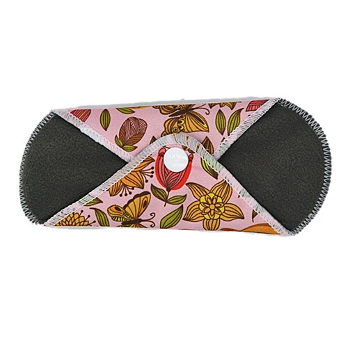 New Washable Cloth Women Menstrual Pad Sanitary Charcoal Reusable Sanitary Pads - Picture 10 of 36