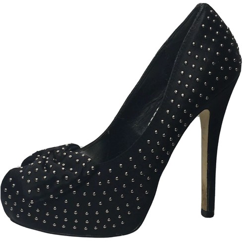 studded platform heels