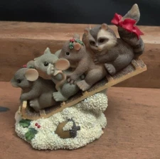 Fitz & Floyd Charming Tails Sharing The Ride Member Exclusive