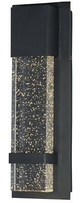 Maxim Cascade - 9W LED Outdoor Wall Mount - 4.75 Inches Wide by 13.7 Inches High