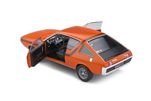 SOLIDO RENAULT 17 TS 1/18 DIECAST MODEL CAR GORDINI ORANGE S1803705 - Picture 5 of 6